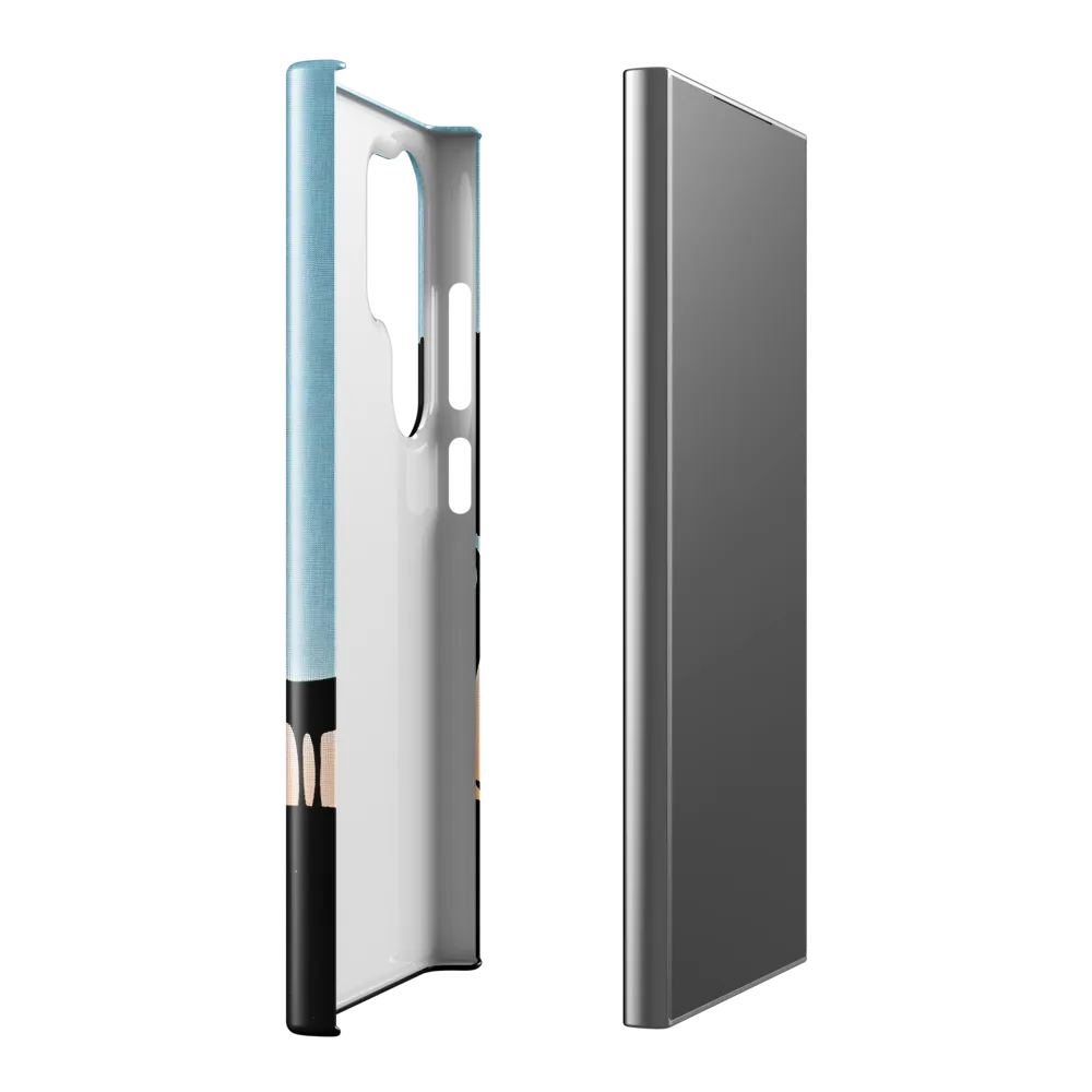 Curiosity in the Silhouette | Phone Case |  S24 Ultra | Snap Case | Glossy