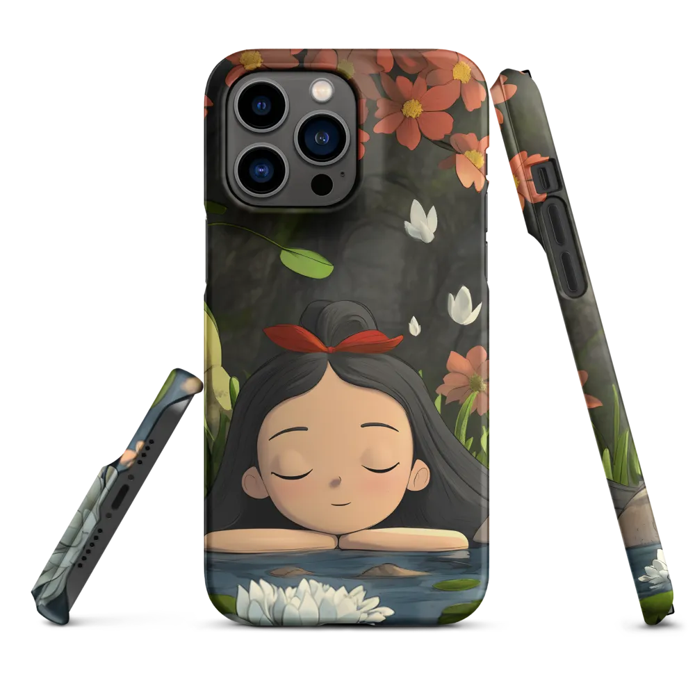 Tranquility by the Waterside | Phone Case |  14 Pro Max | Snap Case | Matte