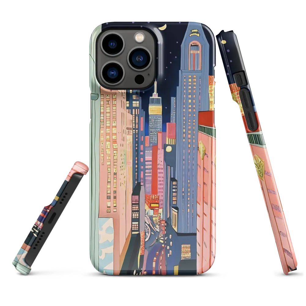 Urban Dreamscape: A Pop Art Night | Phone Case |  13 Pro Max | Snap Case | Glossy