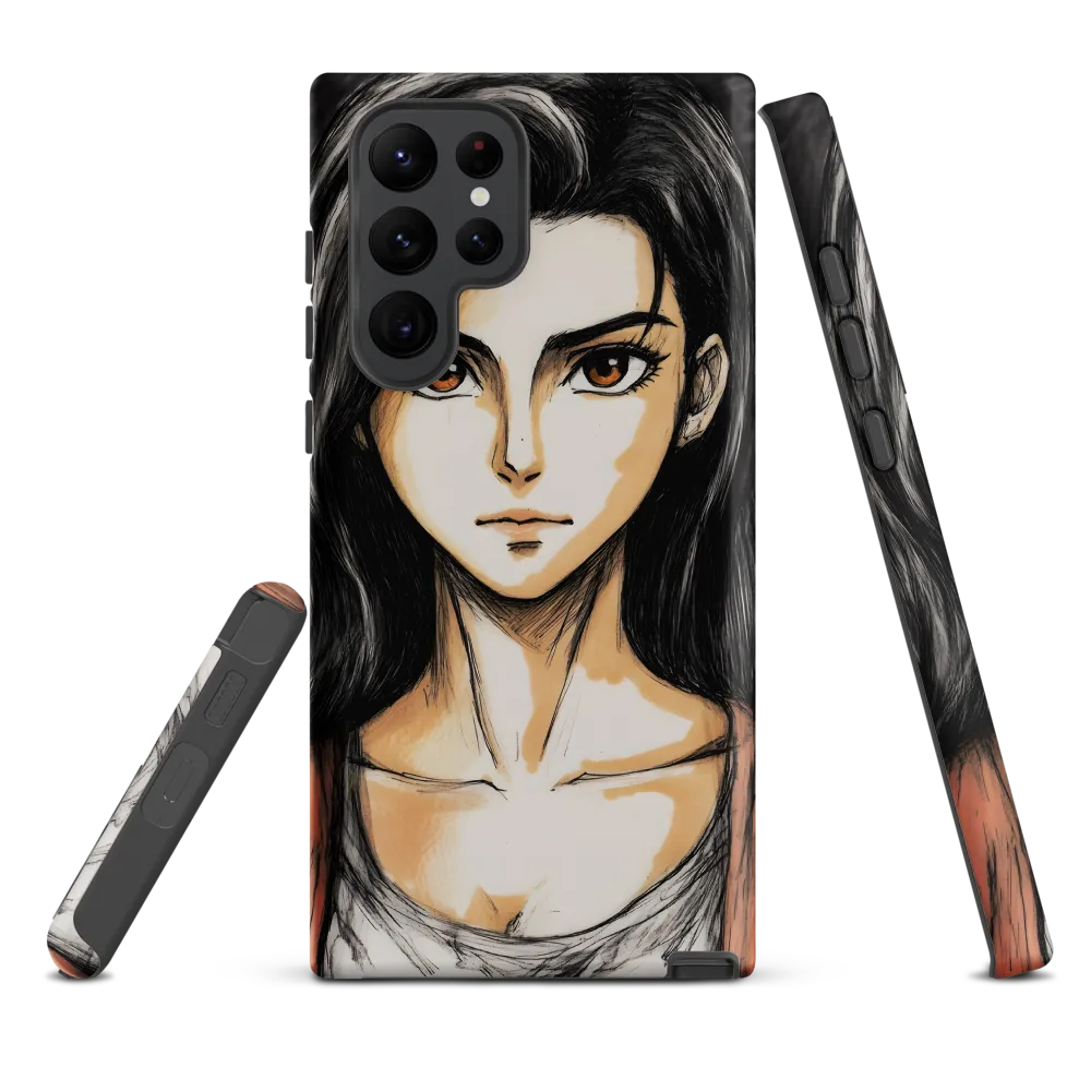Determined Gaze