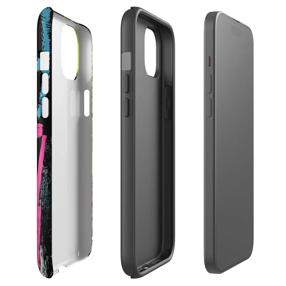 Dynamic Geometry | Phone Case |  15 Plus | Tough Case | Matte