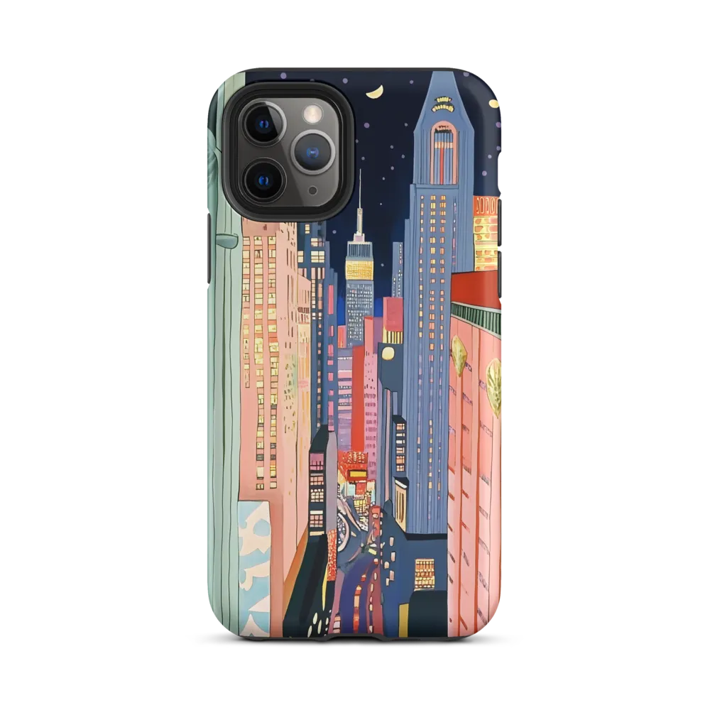 Urban Dreamscape: A Pop Art Night | Phone Case |  11 Pro | Tough Case | Matte