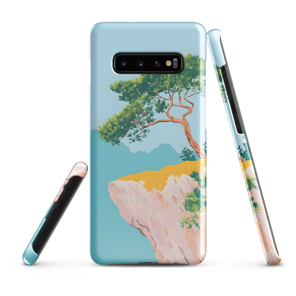 Serenity on the Edge | Phone Case |  S10 Plus | Snap Case | Glossy