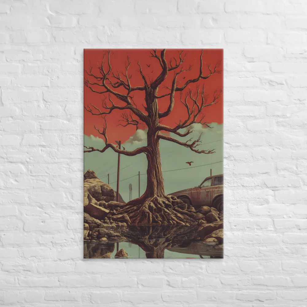 Embers of a Forgotten Grove | Canvas | 32″×48″