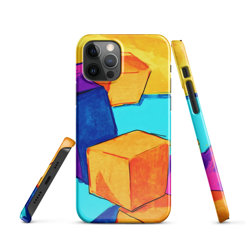 Playful Cubes in Vibrant Harmony