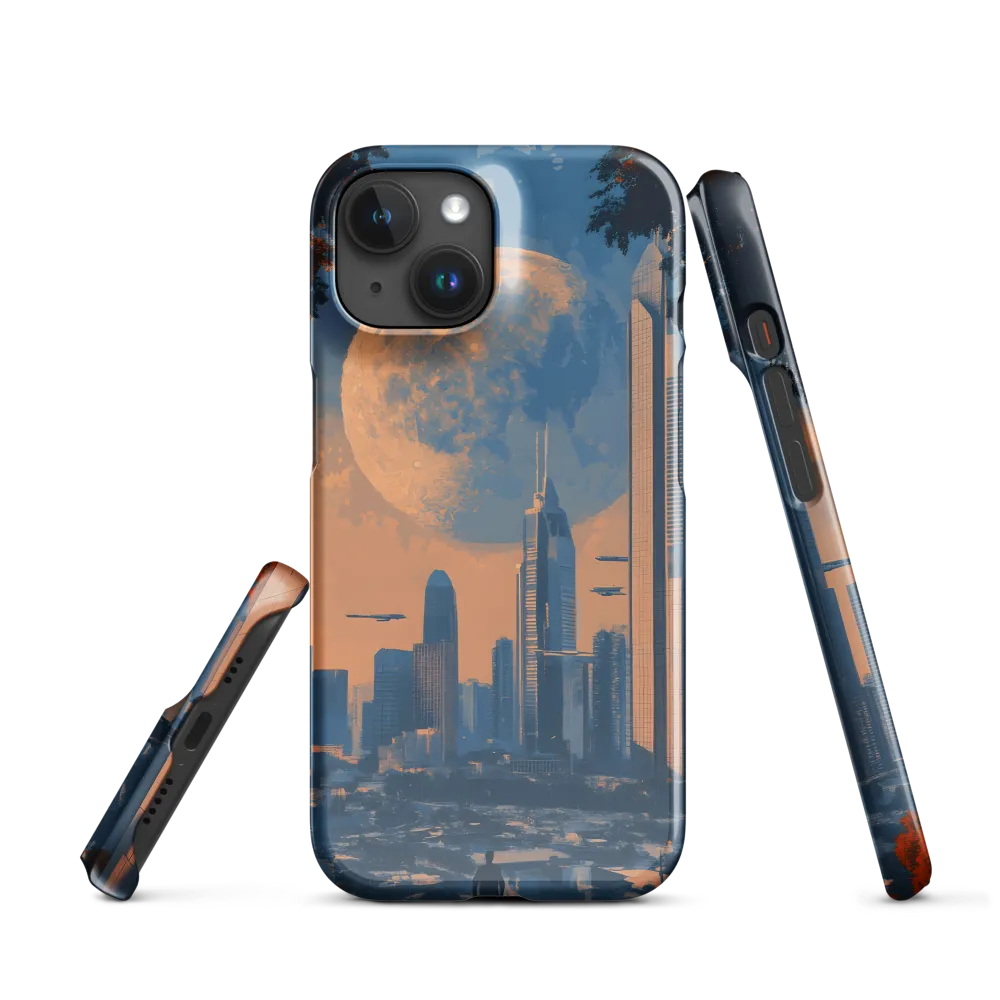 Observation Point — Moon over the Neo‑Metropolis