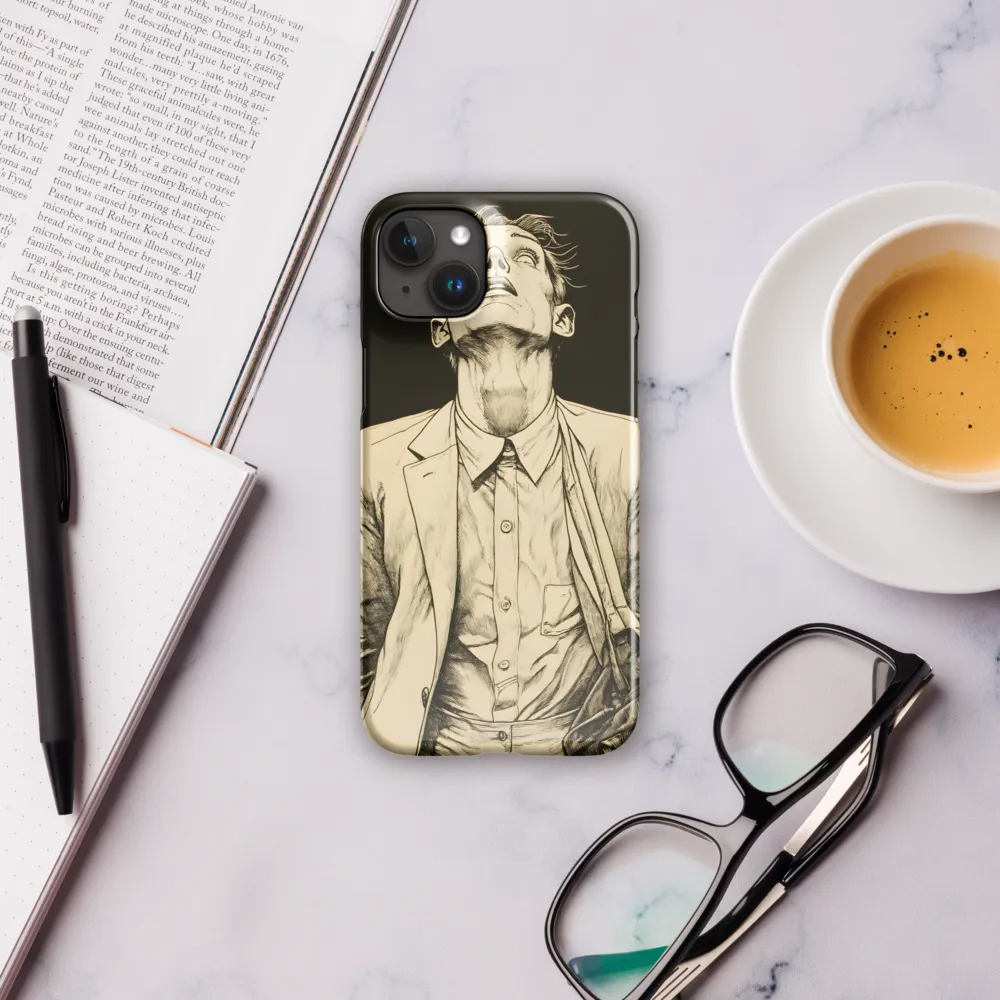 Desperate Gaze | Phone Case |  15 Plus | Snap Case | Glossy