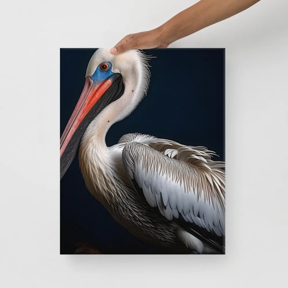 Majestic Pelican Portrait