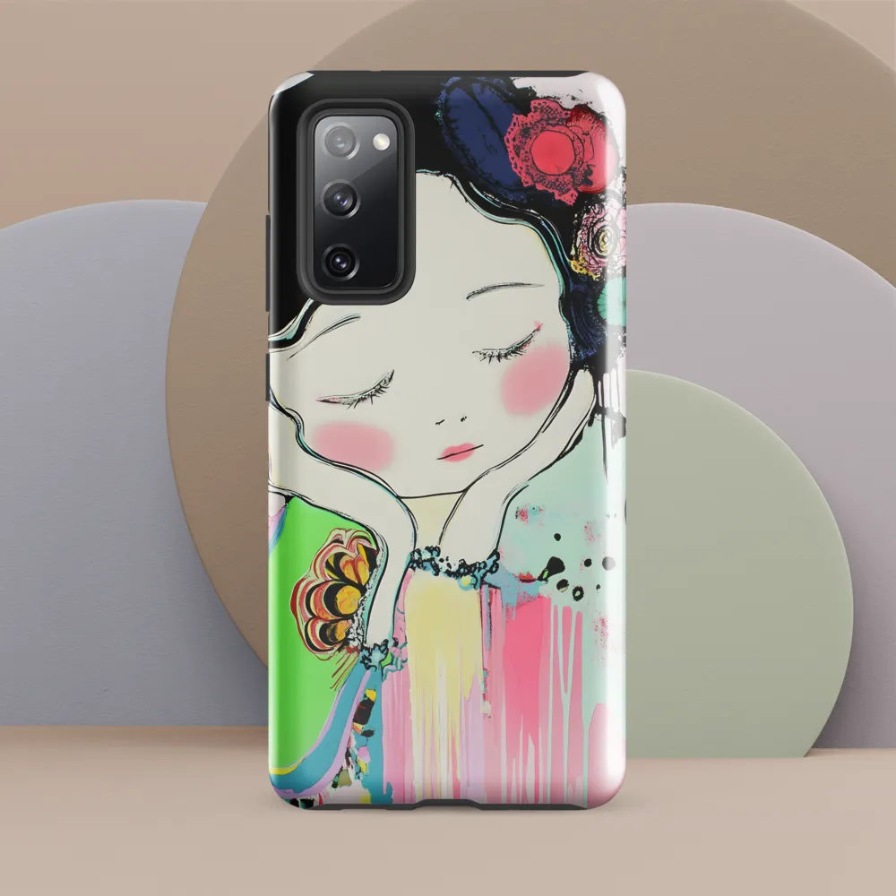 Whispers of Contemplation | Phone Case |  S20 FE | Tough Case | Glossy