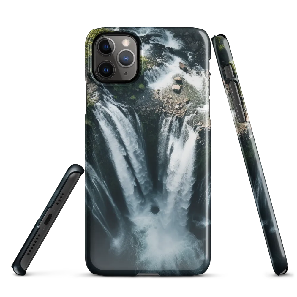 Nature's Power: The Cascading Waterfall | Phone Case |  11 Pro Max | Snap Case | Glossy