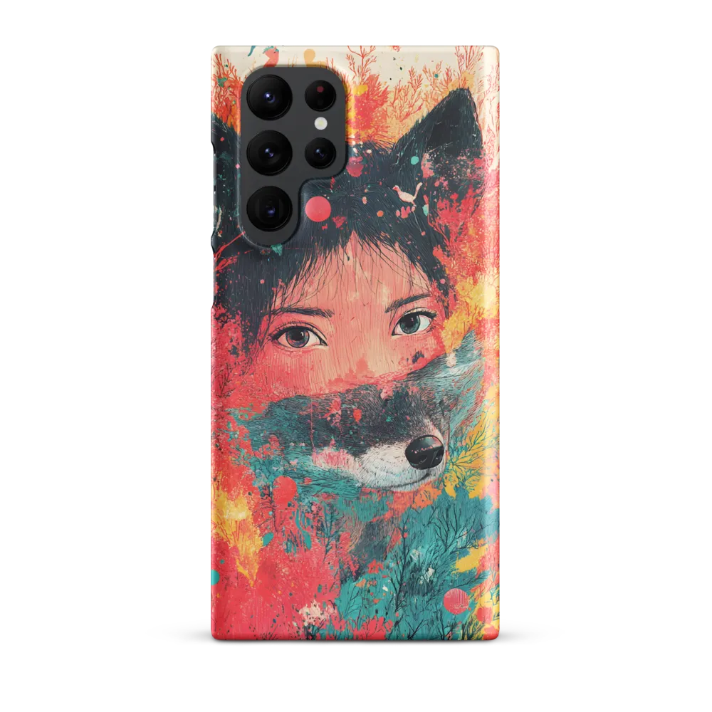 Harmony of Spirit: Girl and Wolf