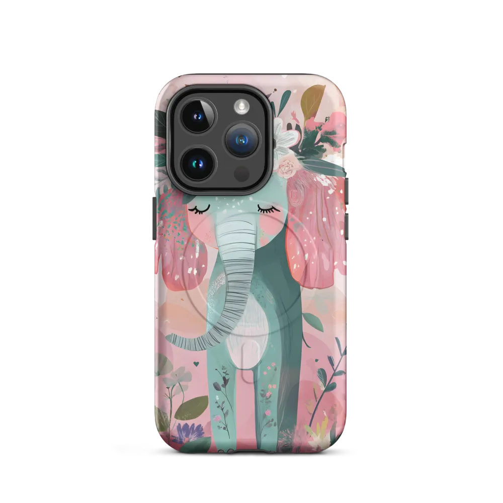 Whimsical Elephant in Bloom