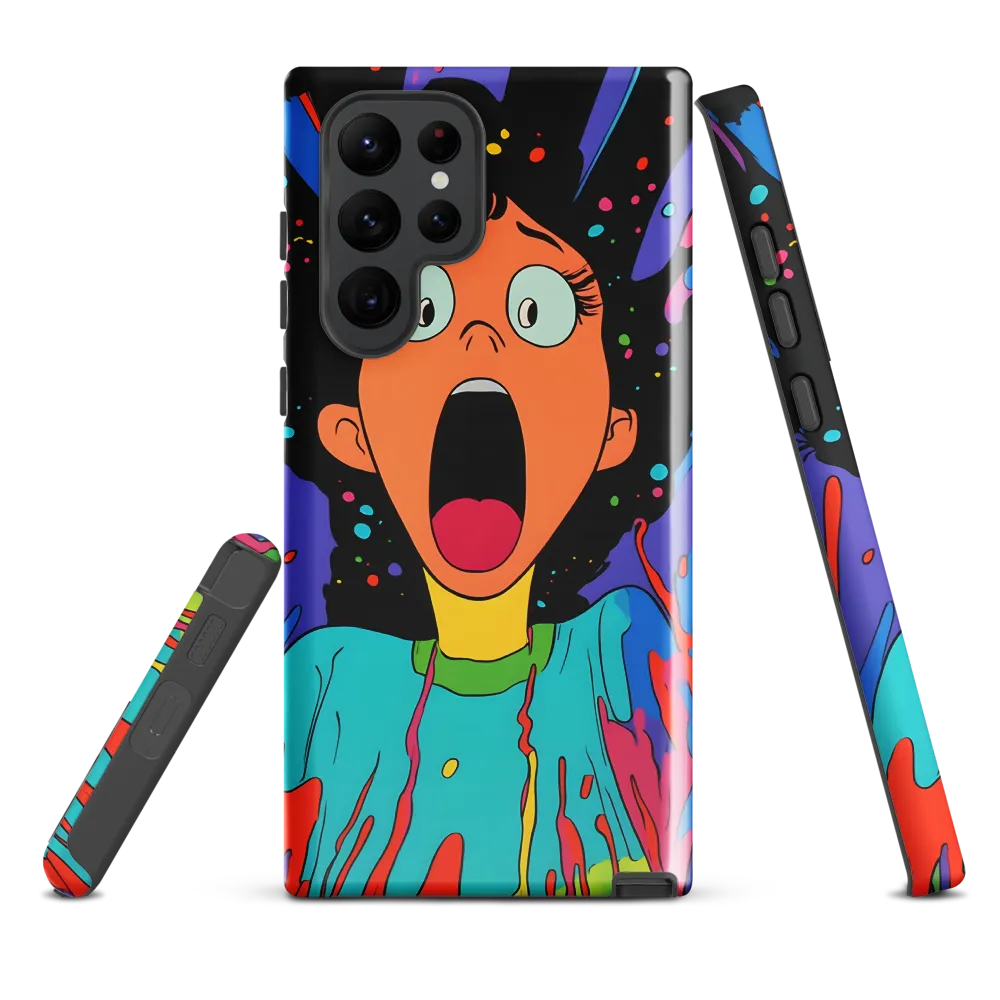 Eruption of Emotion | Phone Case |  S22 Ultra | Tough Case | Glossy