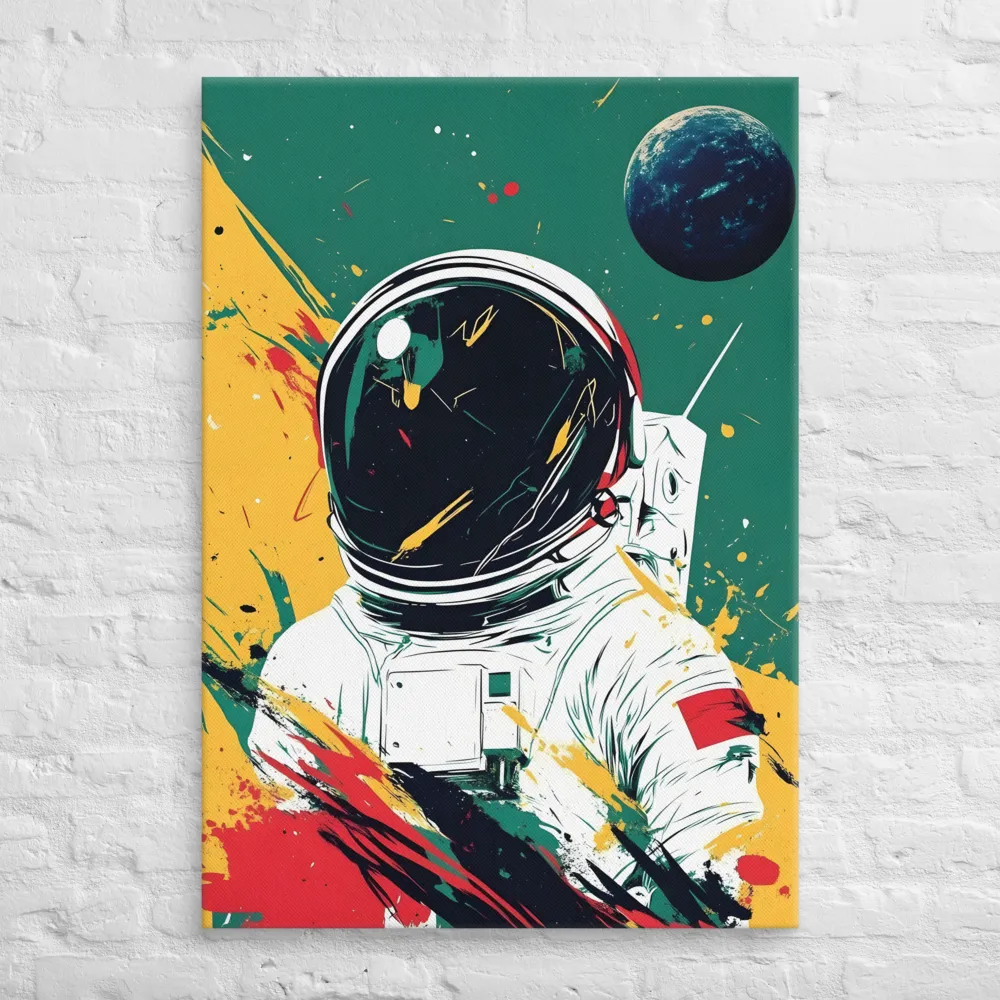 Galactic Explorer: A Modern Odyssey | Canvas | 28″×40″