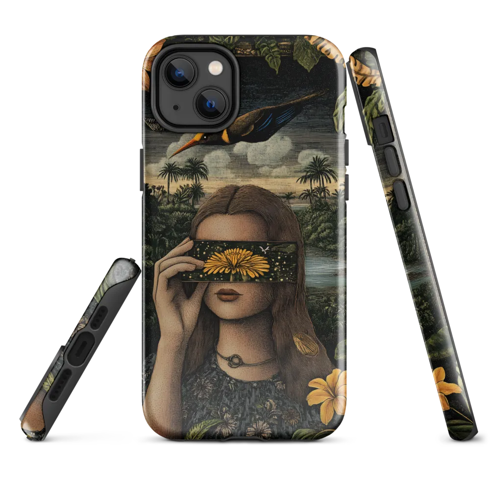 Veil of Nature: A Surreal Embrace