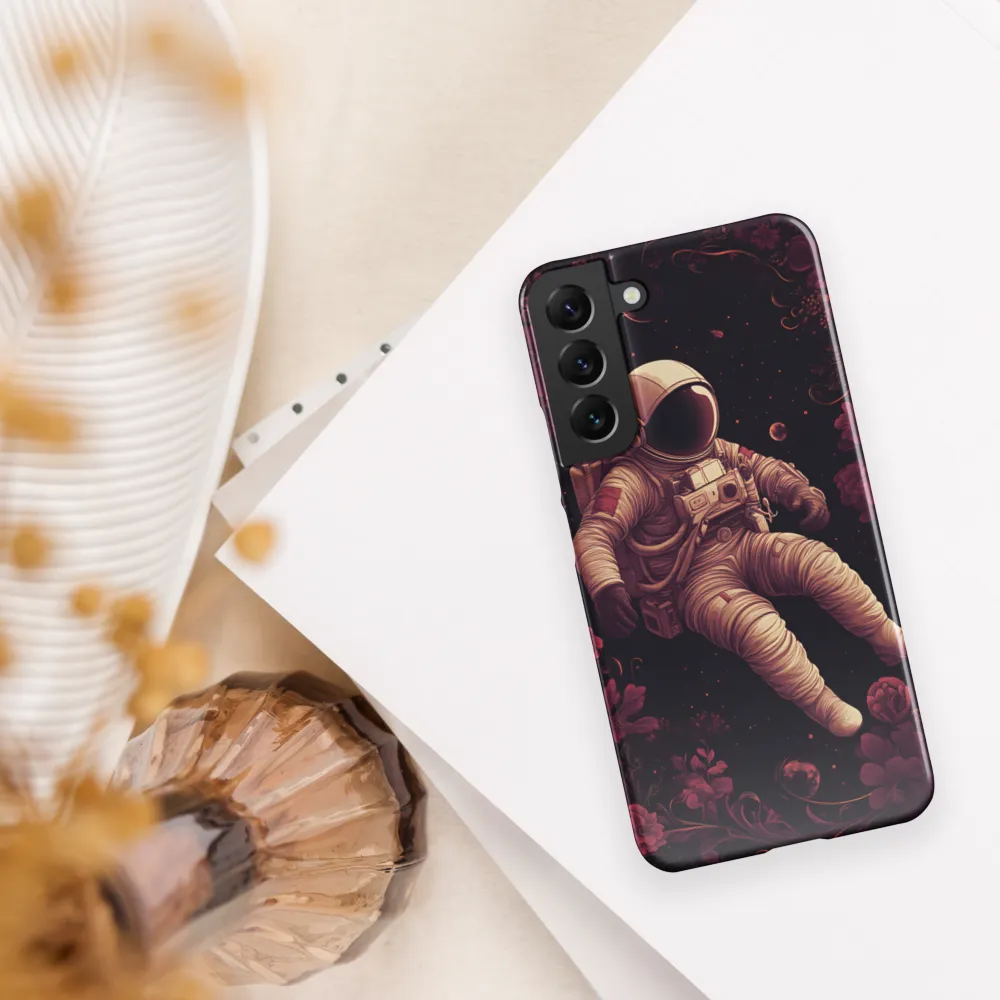 Cosmic Bloom: An Astronaut's Journey