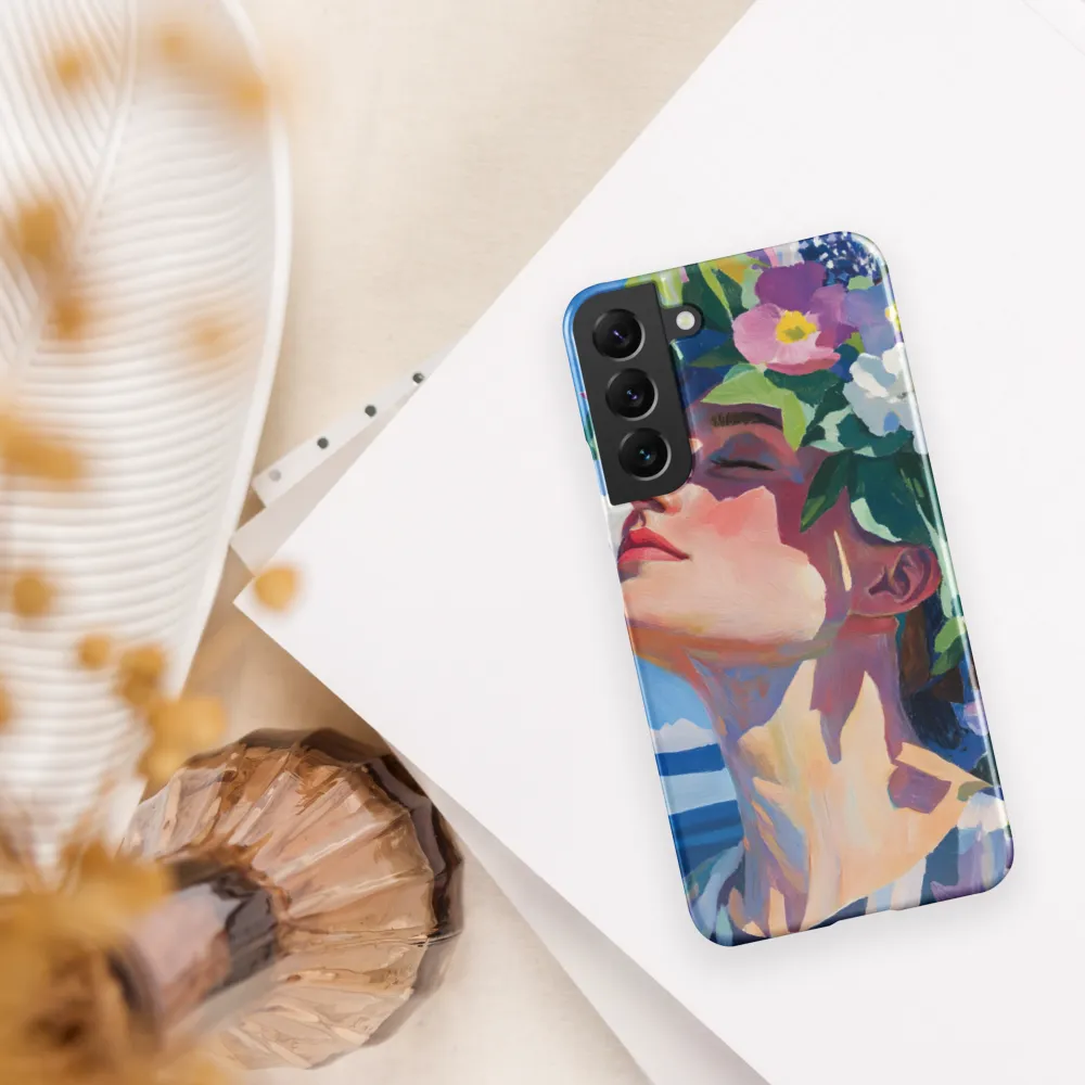 Blossom of Serenity | Phone Case |  S22 Plus | Snap Case | Glossy