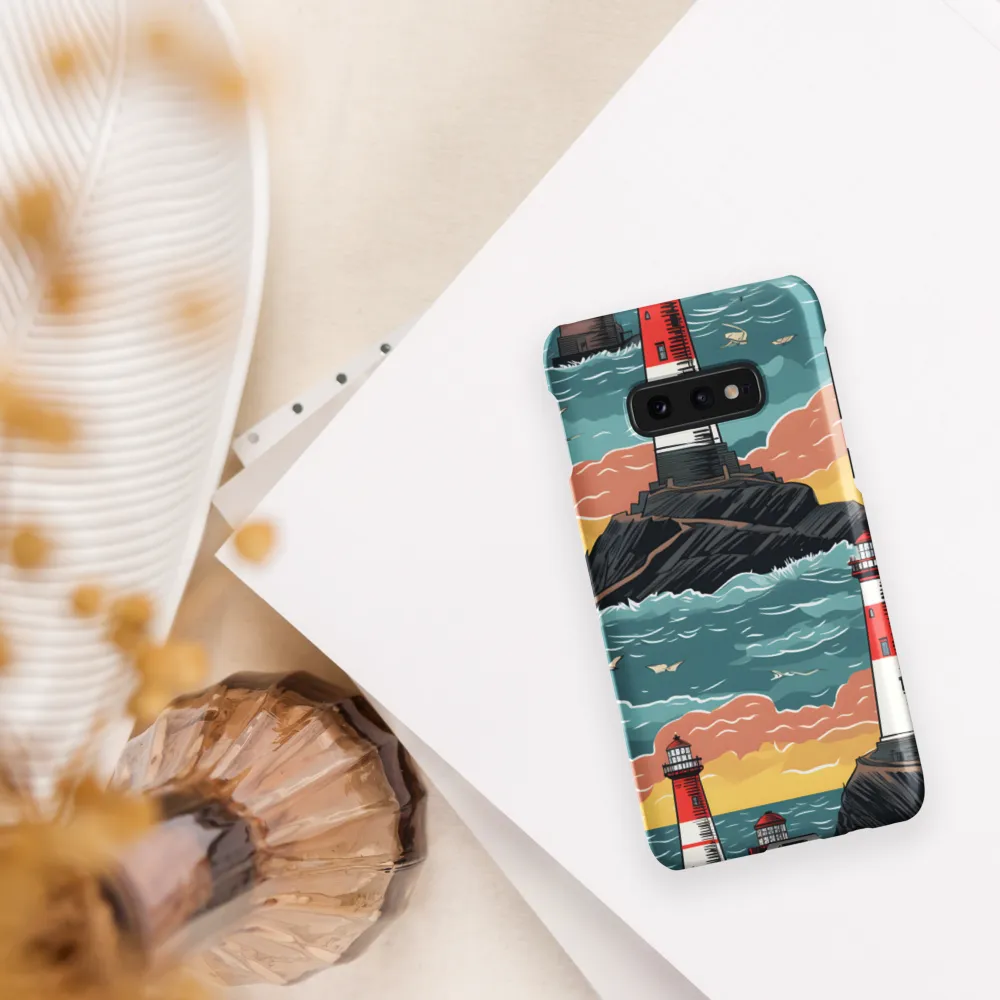 Lighthouses in a Whimsical Ocean