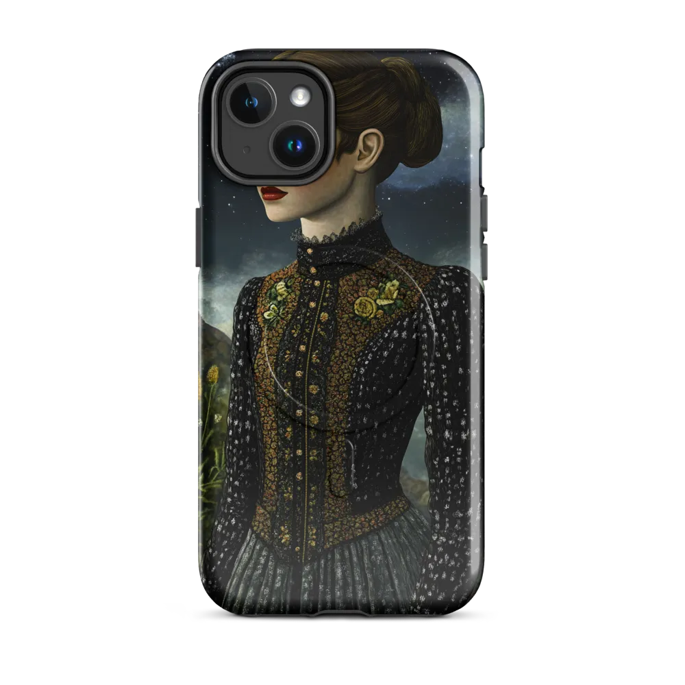 Whispers of the Night | Phone Case |  14 Plus | MagSafe® Tough Case | Glossy