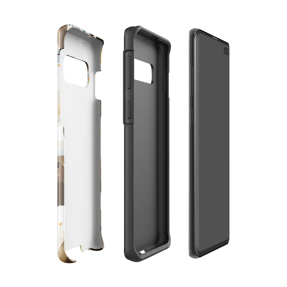 Whimsical Waters: A Celebration of Otters and Seals | Phone Case |  S10 | Tough Case | Glossy