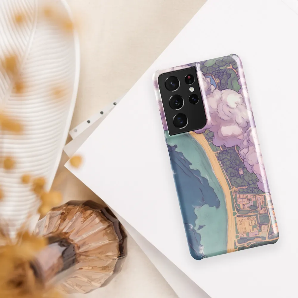 Serenity Over the Coast | Phone Case |  S21 Ultra | Snap Case | Glossy