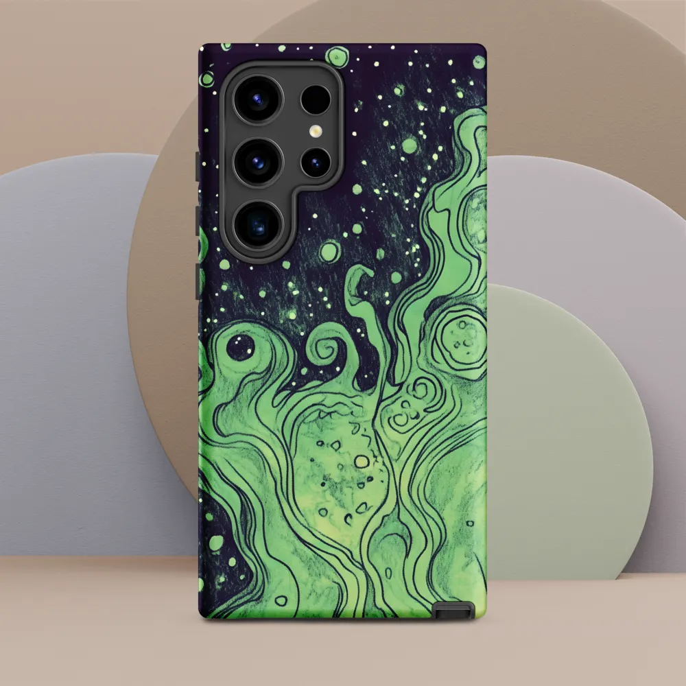 Cosmic Whirl: An Abstract Journey