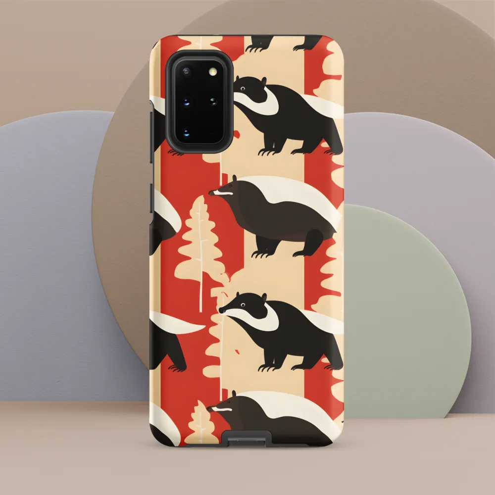 Wildlife Pattern: The Badger Tale