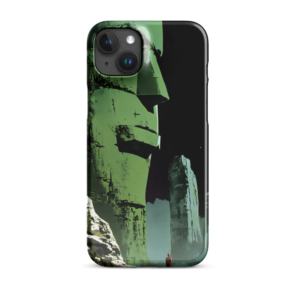 Green Colossus and the Lone Traveler