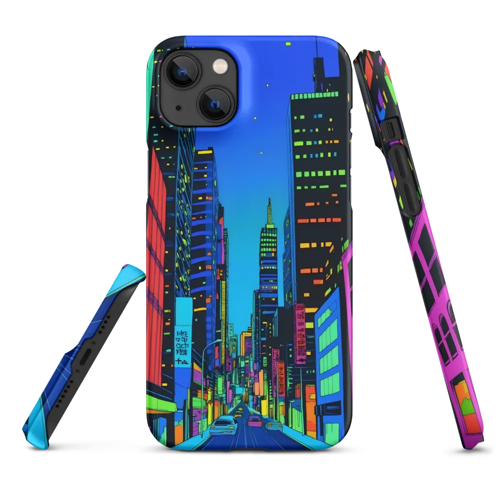 Neon Dreamscape: A Futuristic City at Dusk