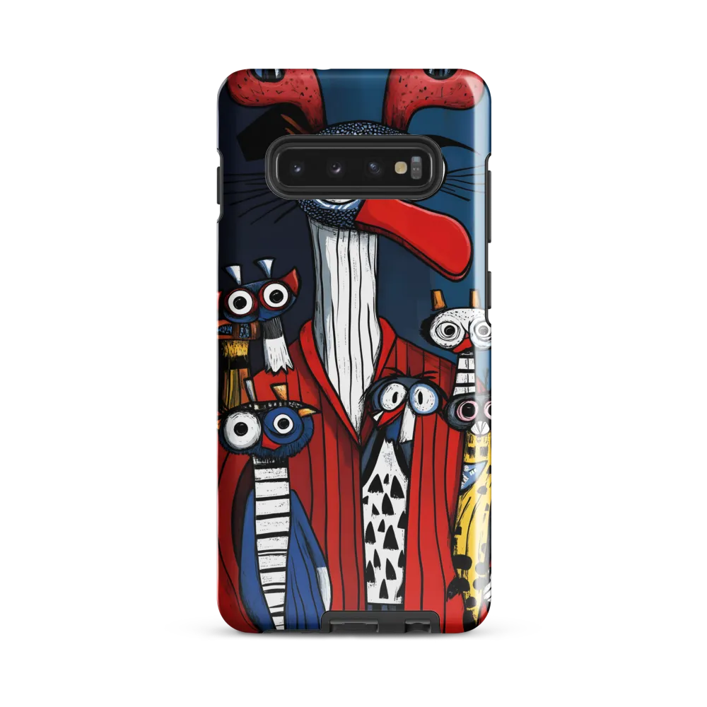 The Quirky Gathering | Phone Case |  S10 Plus | Tough Case | Glossy