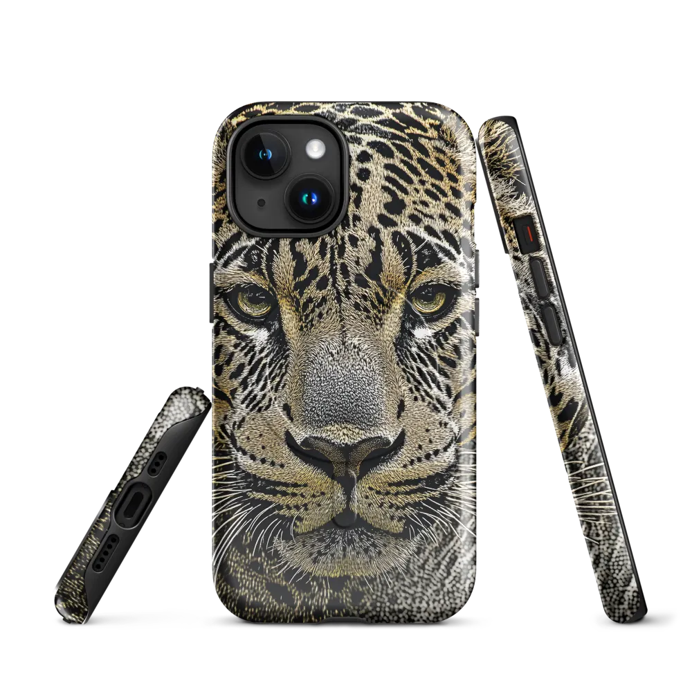 The Majestic Gaze: Portrait of a Leopard