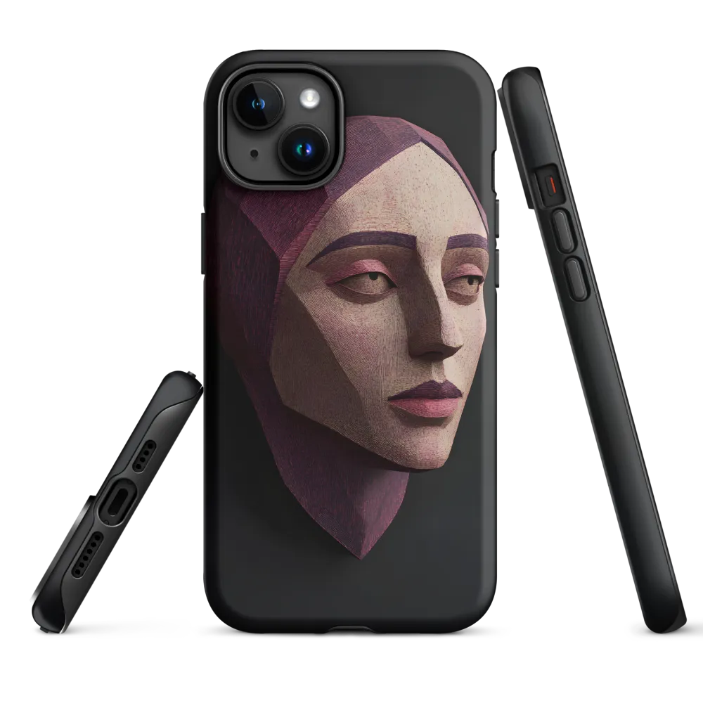 Geometric Elegance: A Contemporary Portrait