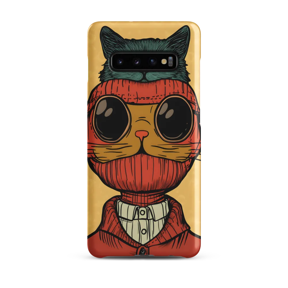 Whimsical Fusion: Cat and Human