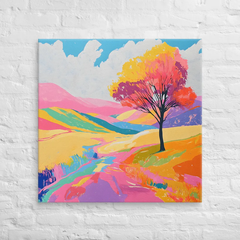 Vibrant Nature's Palette | Canvas | 32″×32″