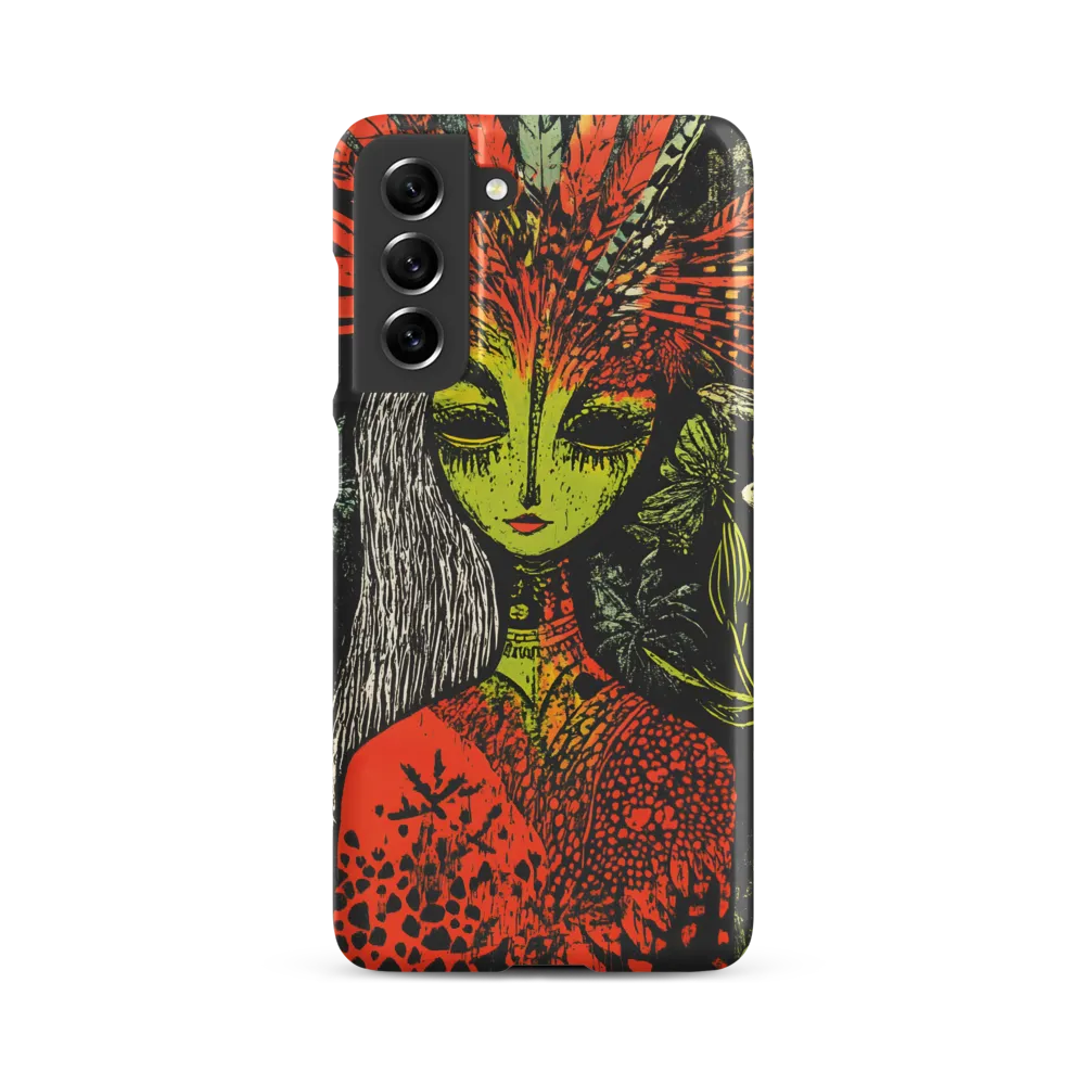 Mystical Flora: A Surreal Portrait