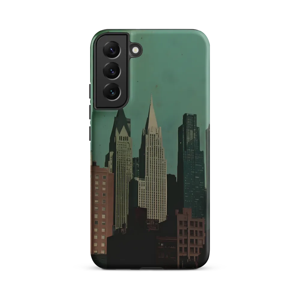 Urban Nostalgia: A Retro Cityscape