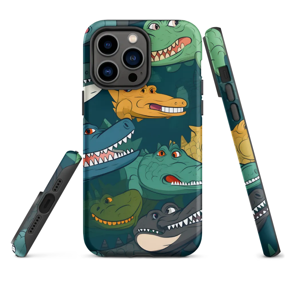 Cheerful Crocodilian Parade