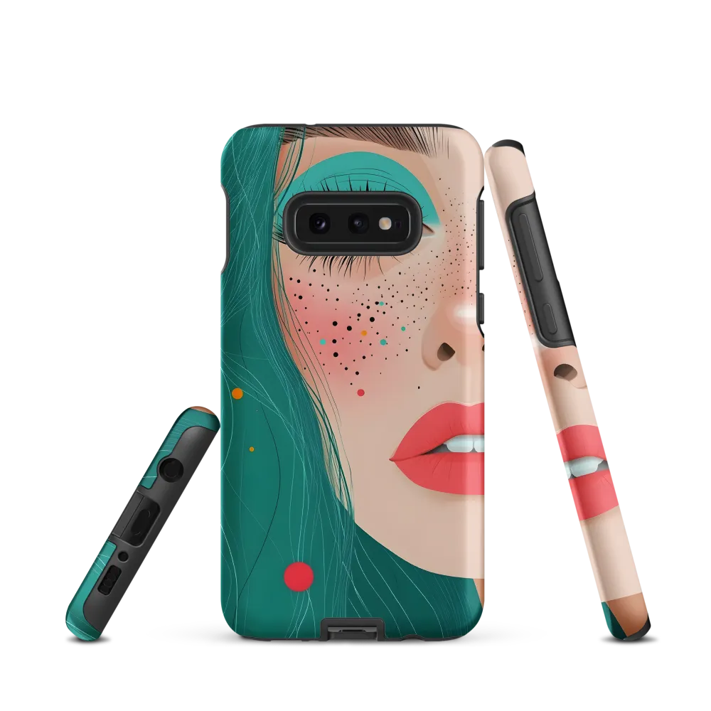 A Playful Portrait: Turquoise Temptation