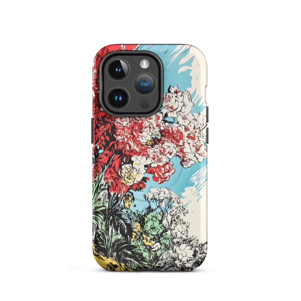 Floral Symphony in Bold Colors