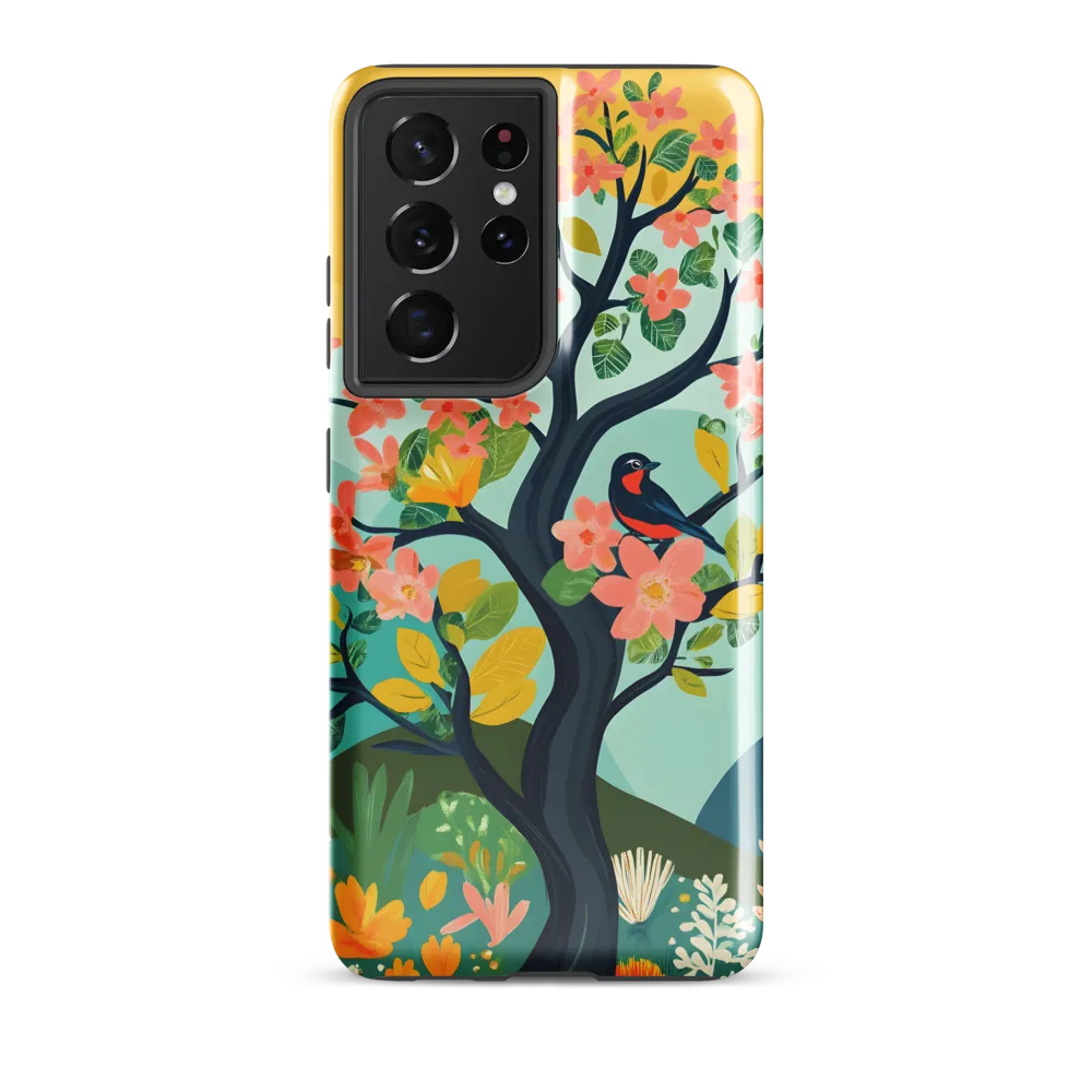 Spring Blossoms: A Serene Encounter
