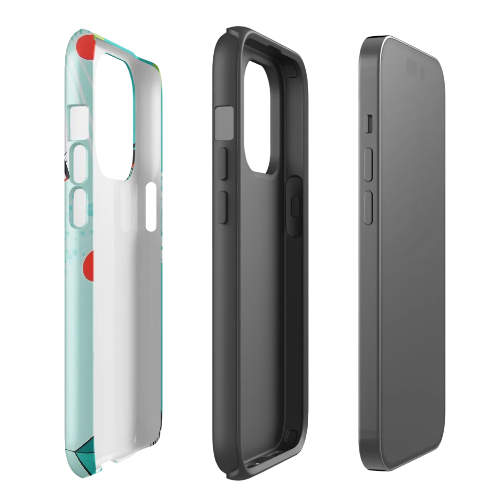 Mystique in Color | Phone Case |  14 Pro | Tough Case | Glossy