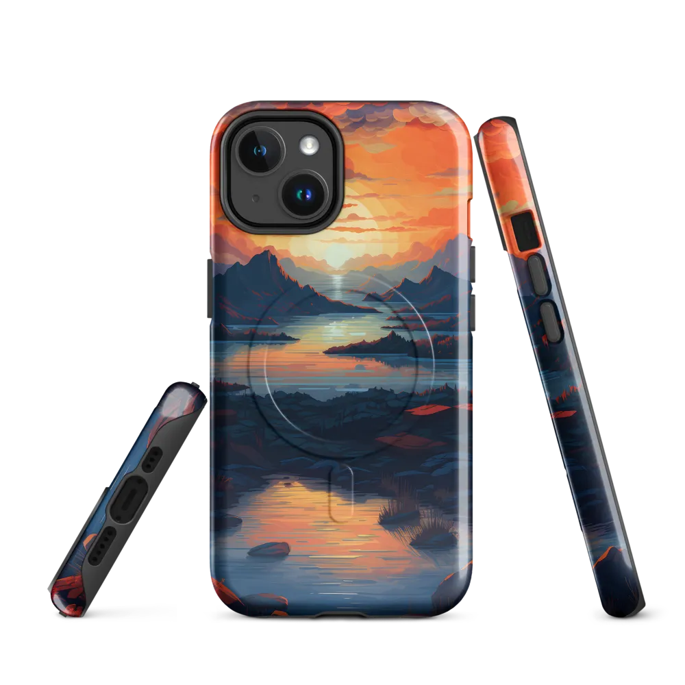 Ethereal Evening: A Digital Dusk