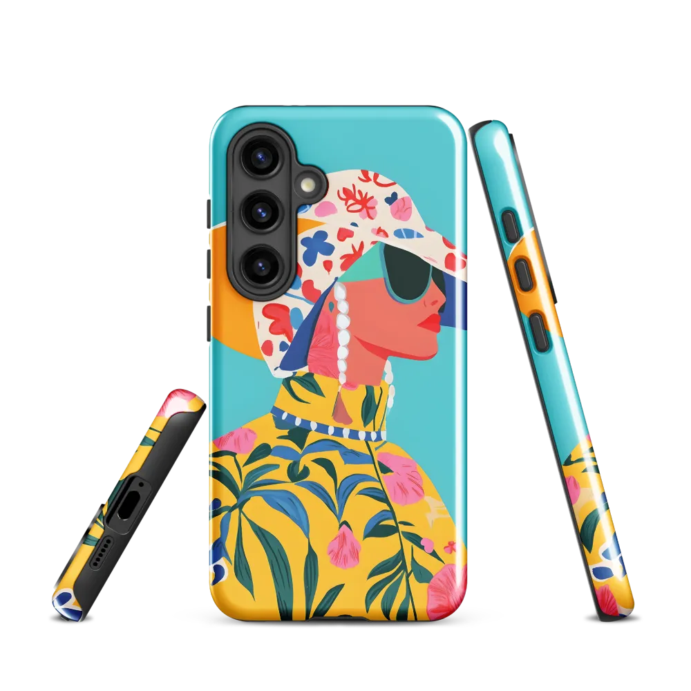 Tropical Confidence: A Fashion Portrait