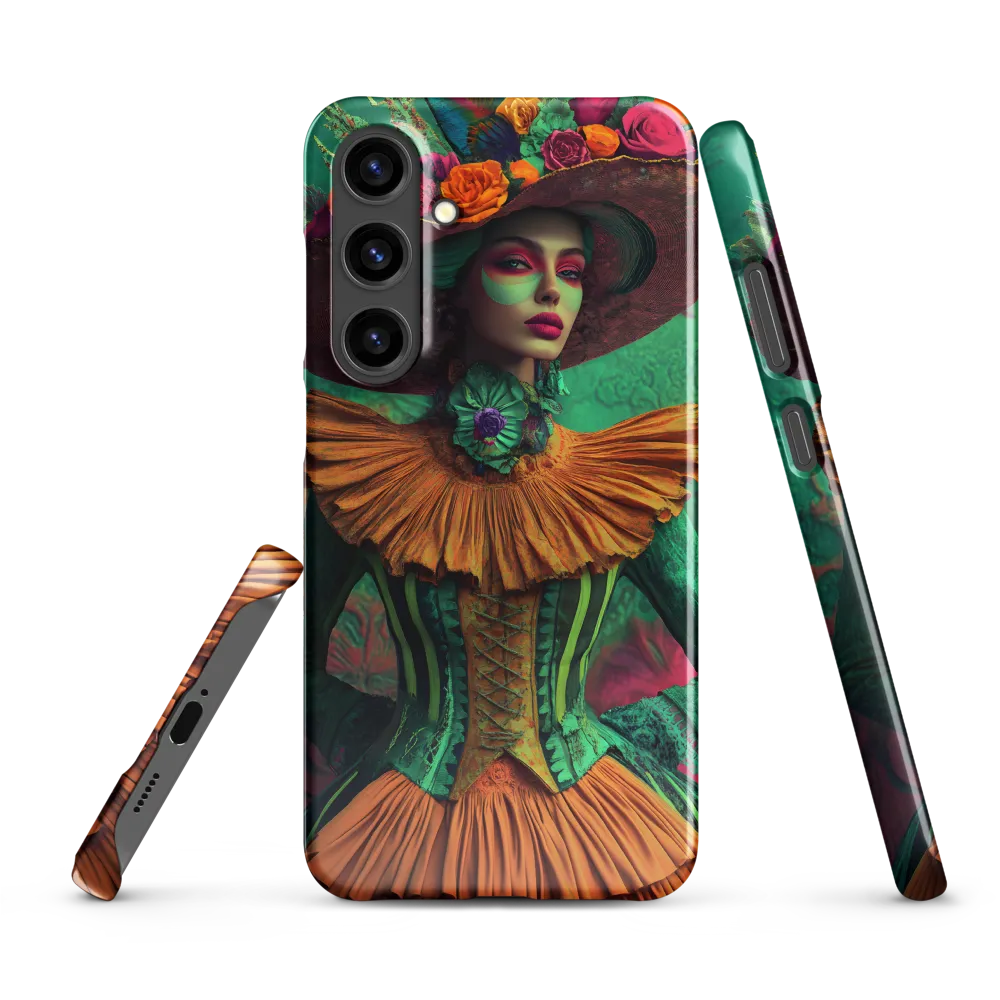 Ethereal Elegance in Color | Phone Case |  S24 Plus | Snap Case | Glossy