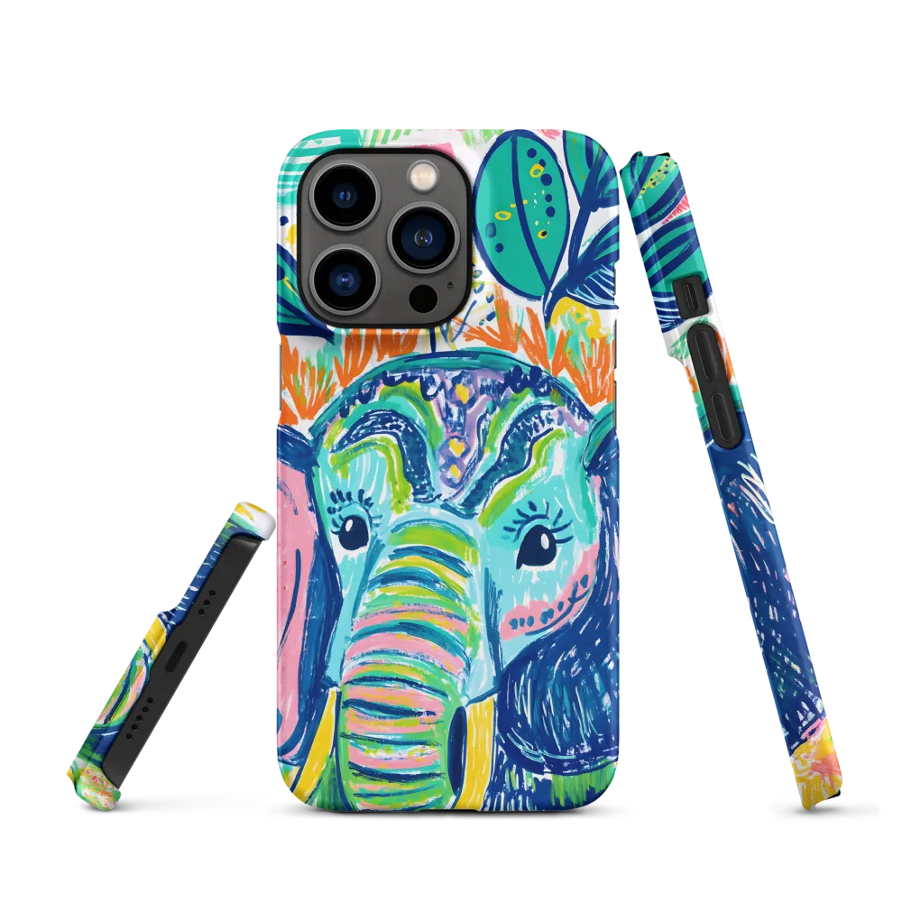 Whimsical Elephant Portrait