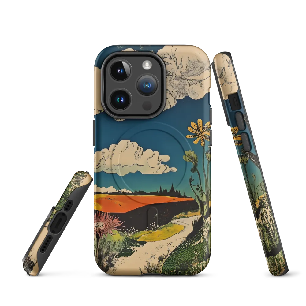 Surreal Blooming Landscape