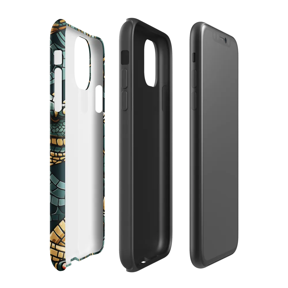 Lizards of Abstraction | Phone Case |  11 | Tough Case | Glossy