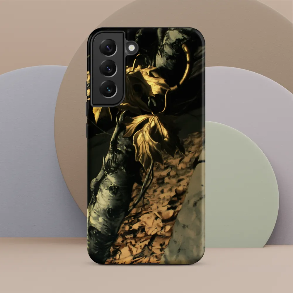 Golden Serenity: A Close Encounter with Nature