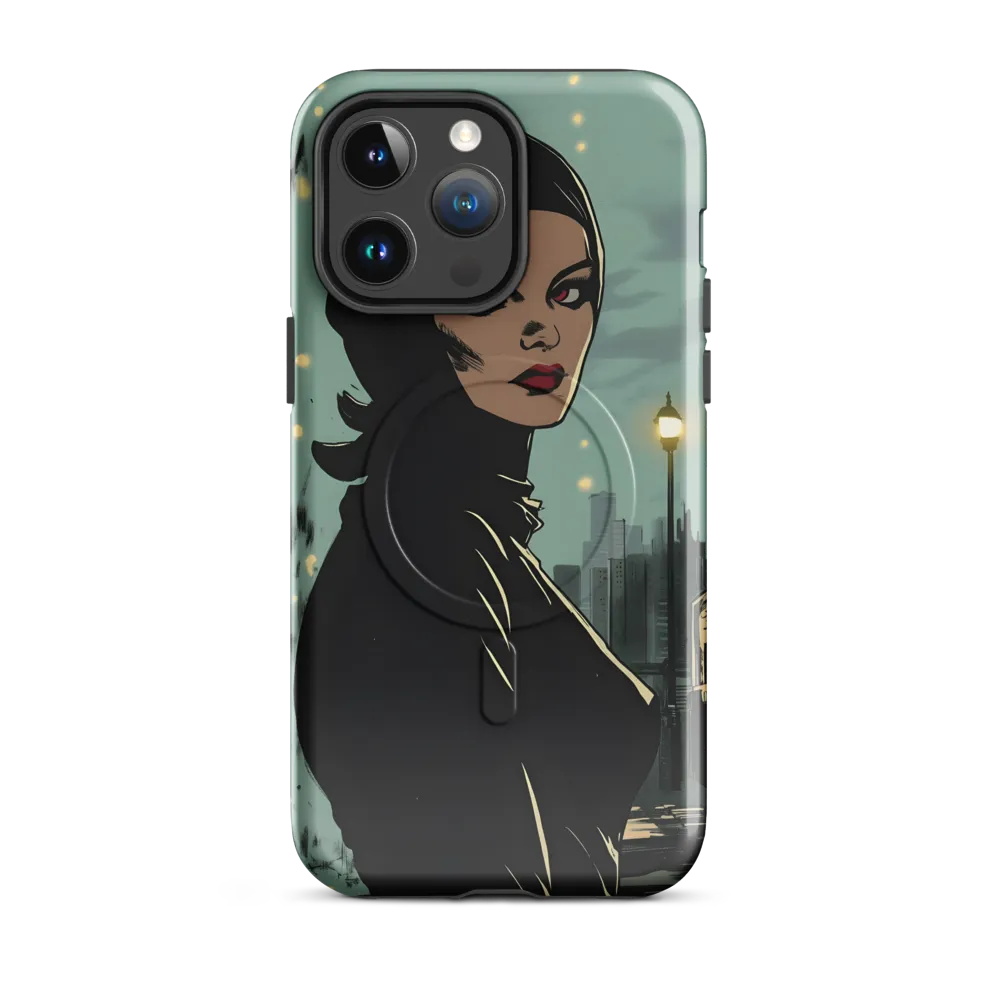Shadows of Intrigue | Phone Case |  14 Pro Max | MagSafe® Tough Case | Glossy