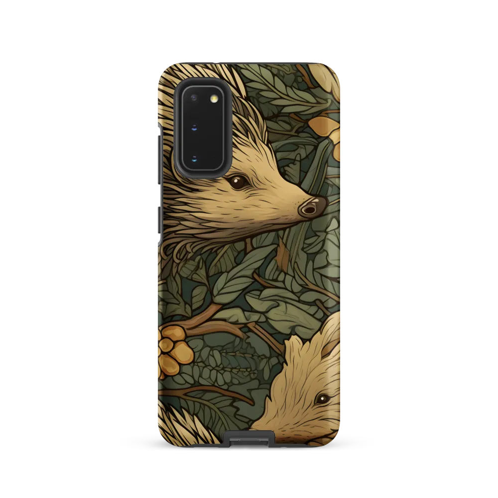 Whimsical Hedgehog Garden | Phone Case |  S20 | Tough Case | Matte